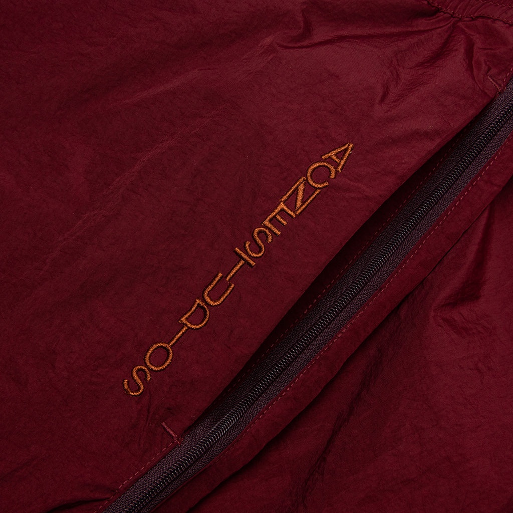 ACNE STUDIOS CASUAL TROUSERS - BURGUNDY - 3