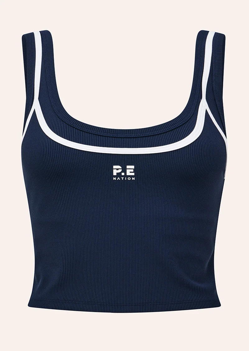 FORWARD TANK IN DARK NAVY - 1