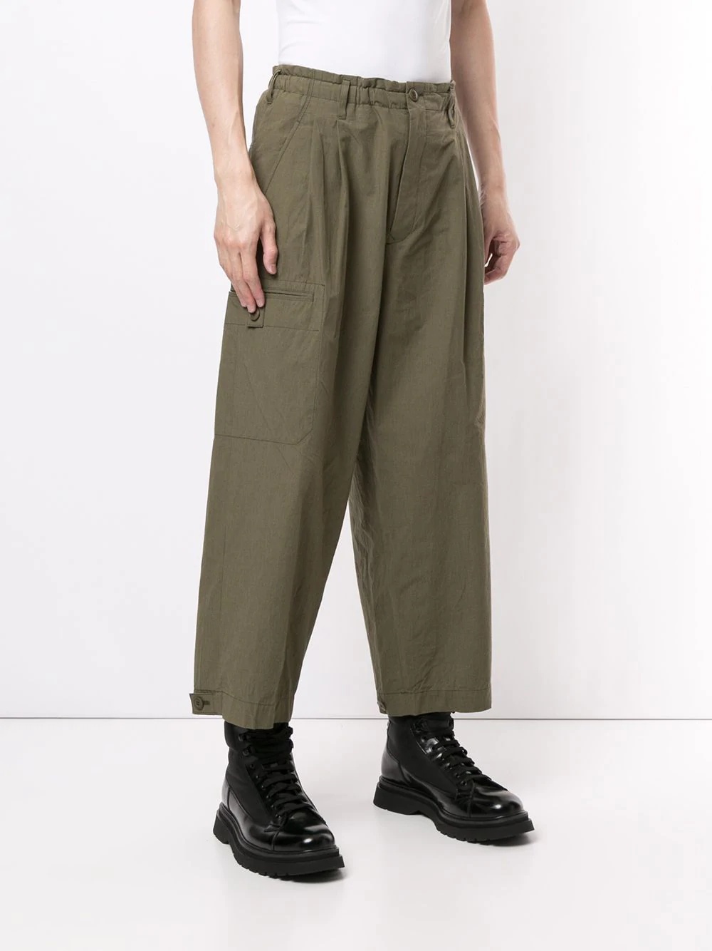 loose fit cargo pants - 4