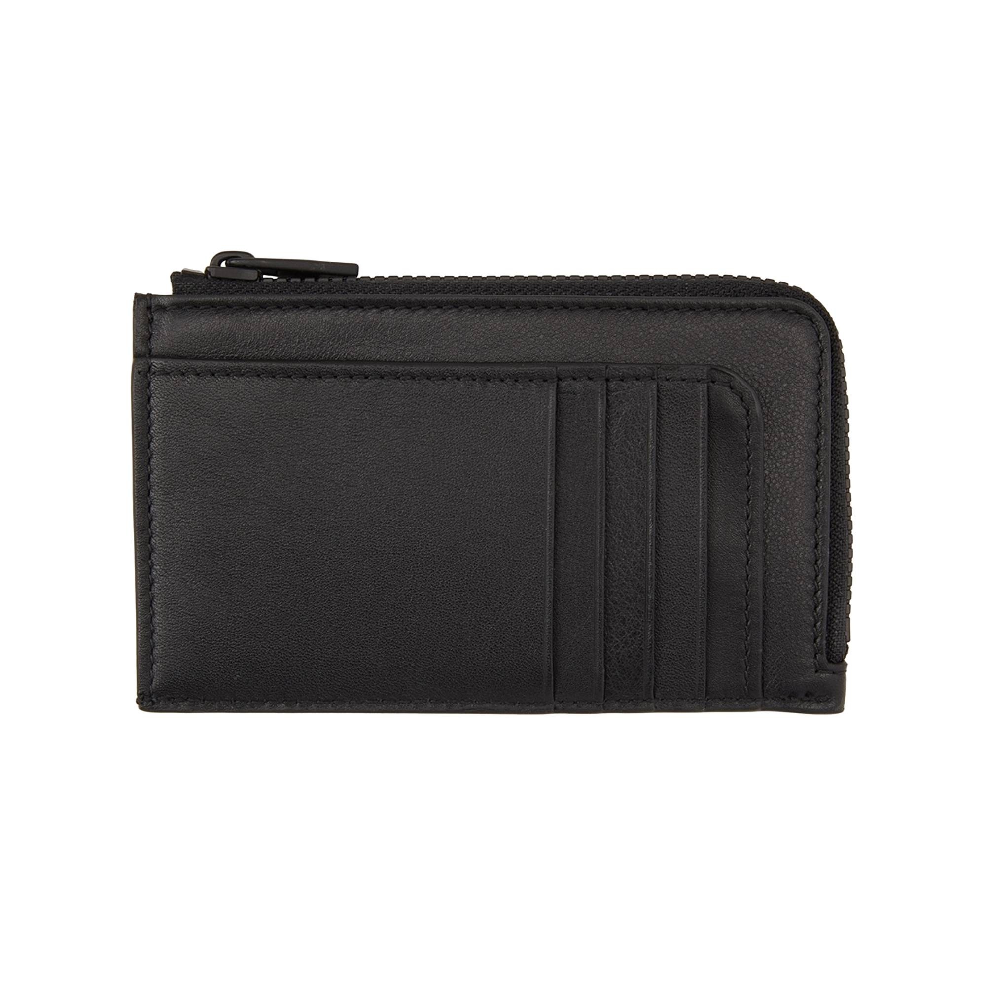 ALEXANDER MCQUEEN - Skull Leather Zipped Wallet