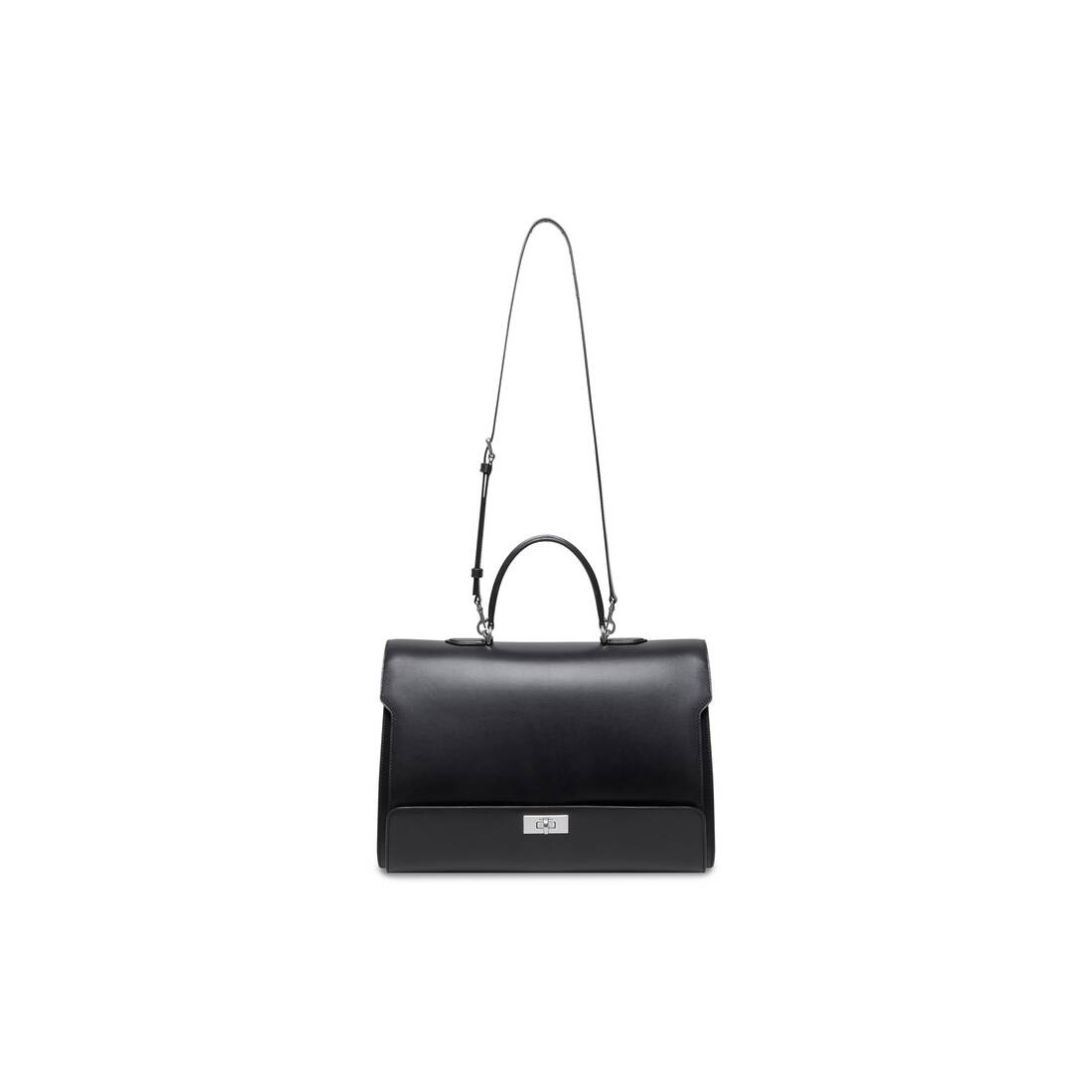 BALENCIAGA Money Large Handbag in Black | REVERSIBLE