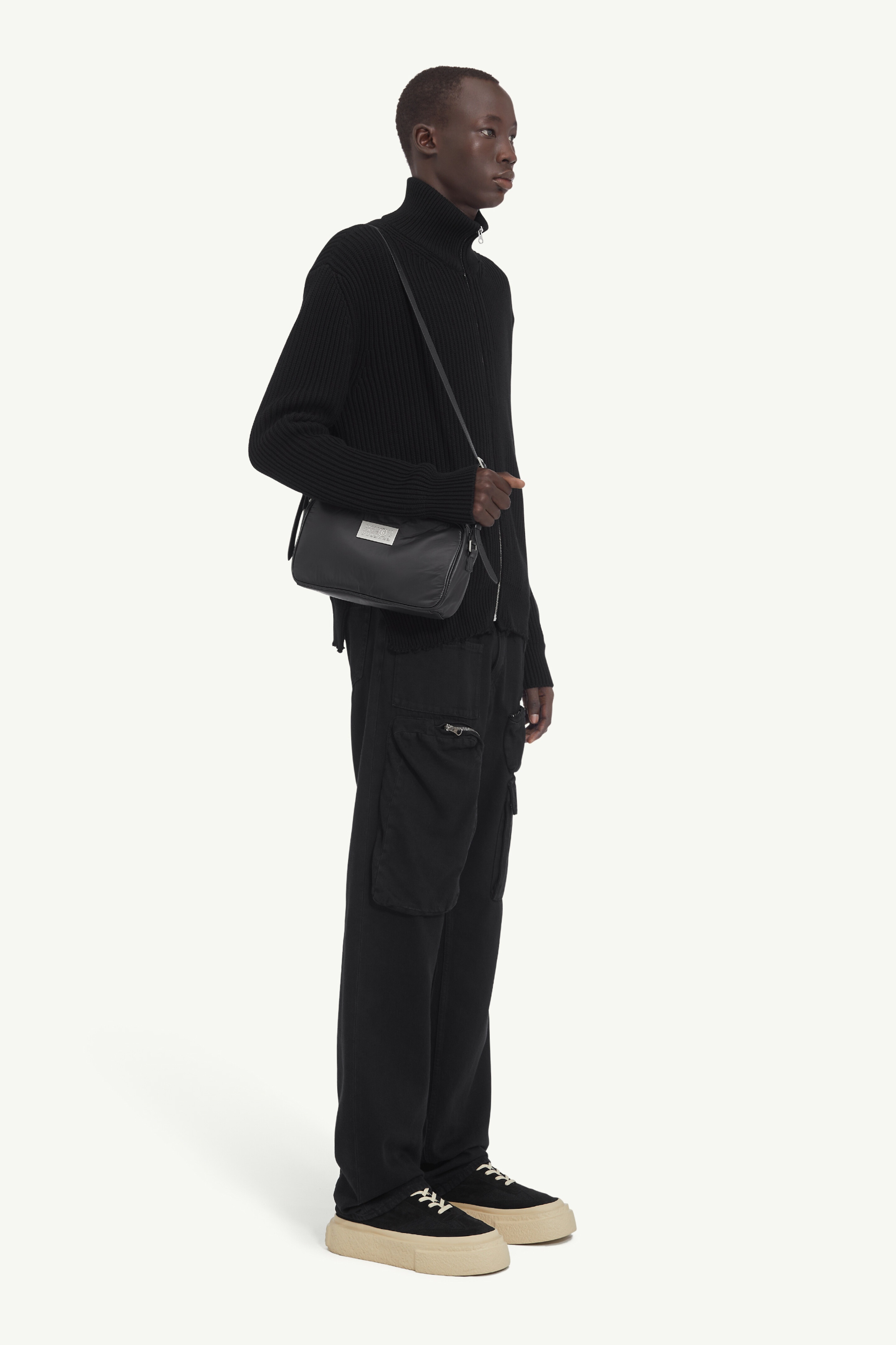 Ribbed Knit Sportsjacket - 3