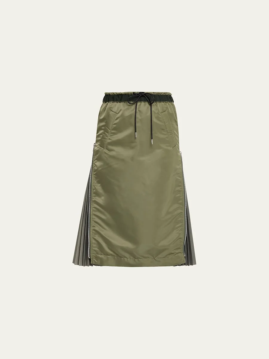 Nylon Twill Adjustable Skirt - 1