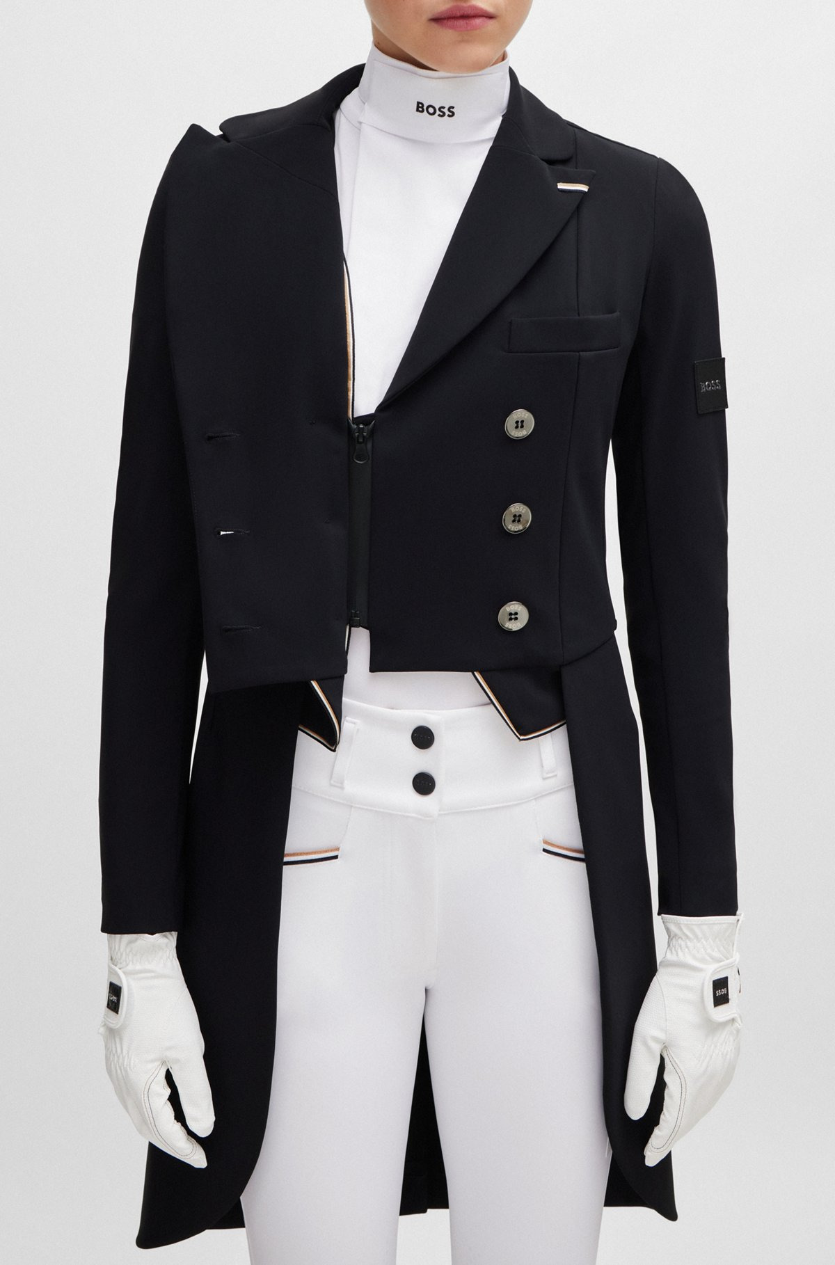 EQUESTRIAN TAILCOAT WITH ADJUSTABLE TAIL WEIGHTS - 5