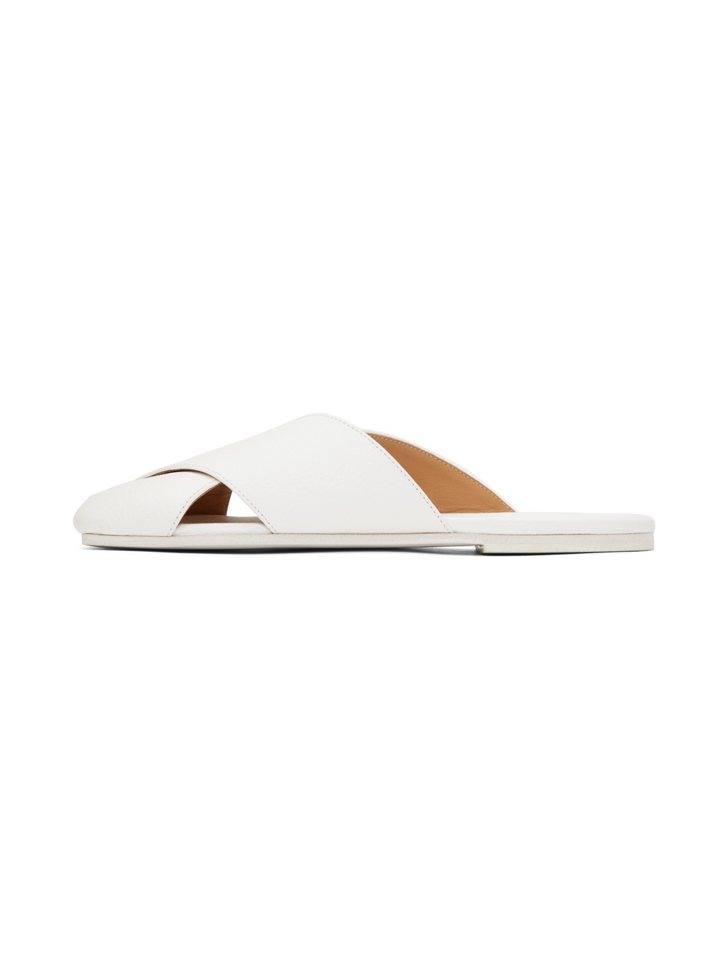 White Spatola Sandals - 3