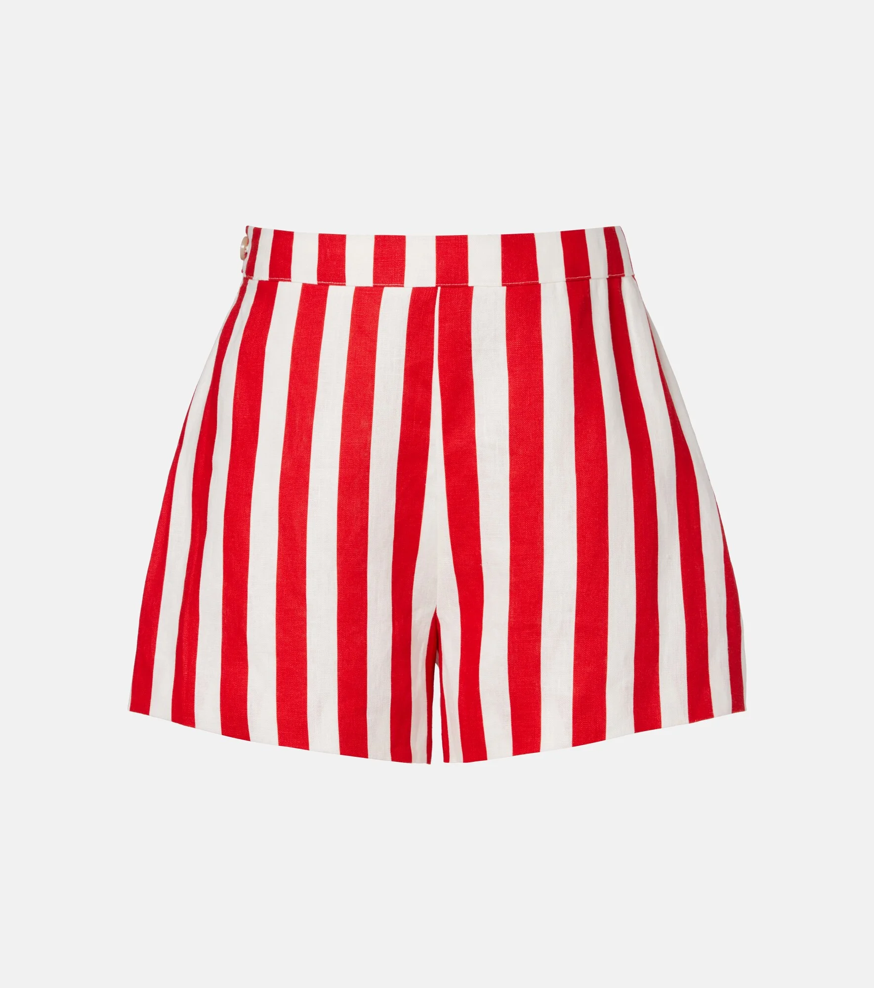 Perri striped linen shorts - 1