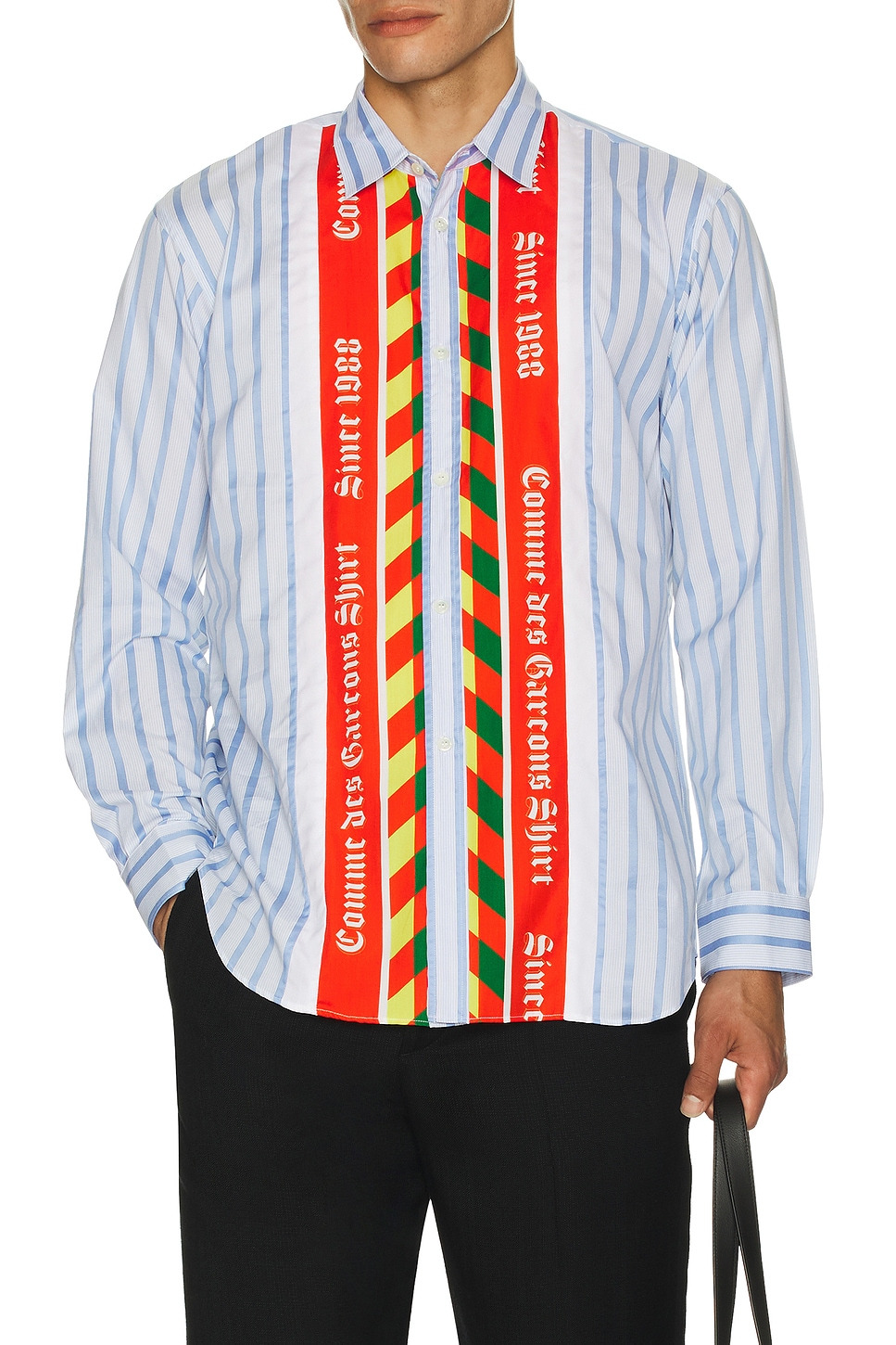 Yarn Dyed Stripe Shirt - 4