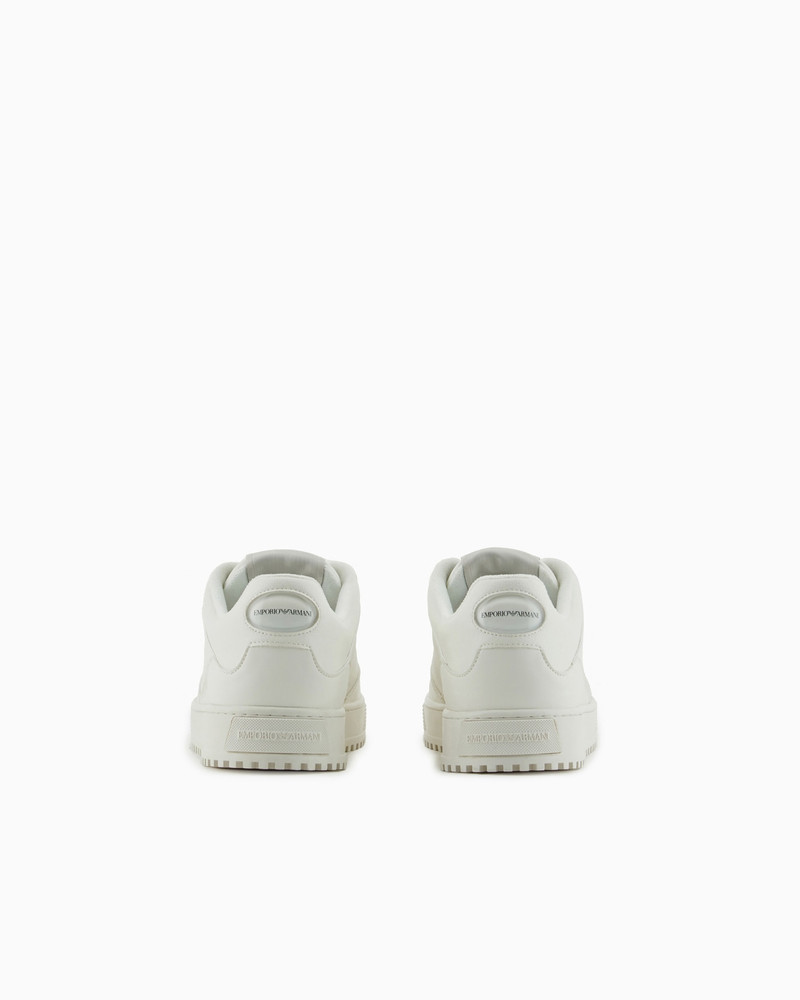 EMPORIO ARMANI Sneakers with oversized embossed eagle outlook