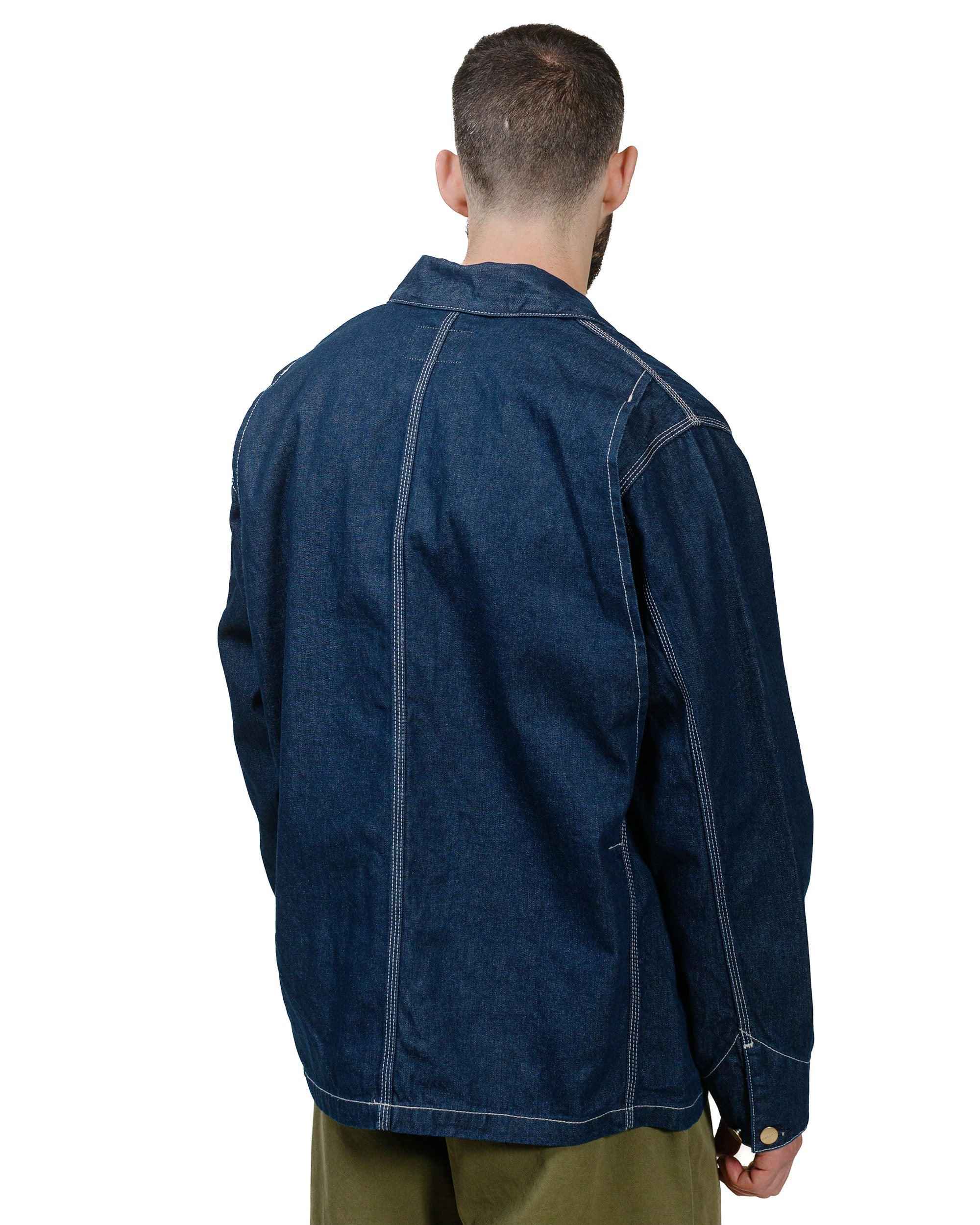 Carhartt W.I.P. OG Chore Coat Denim Blue One Wash - 3