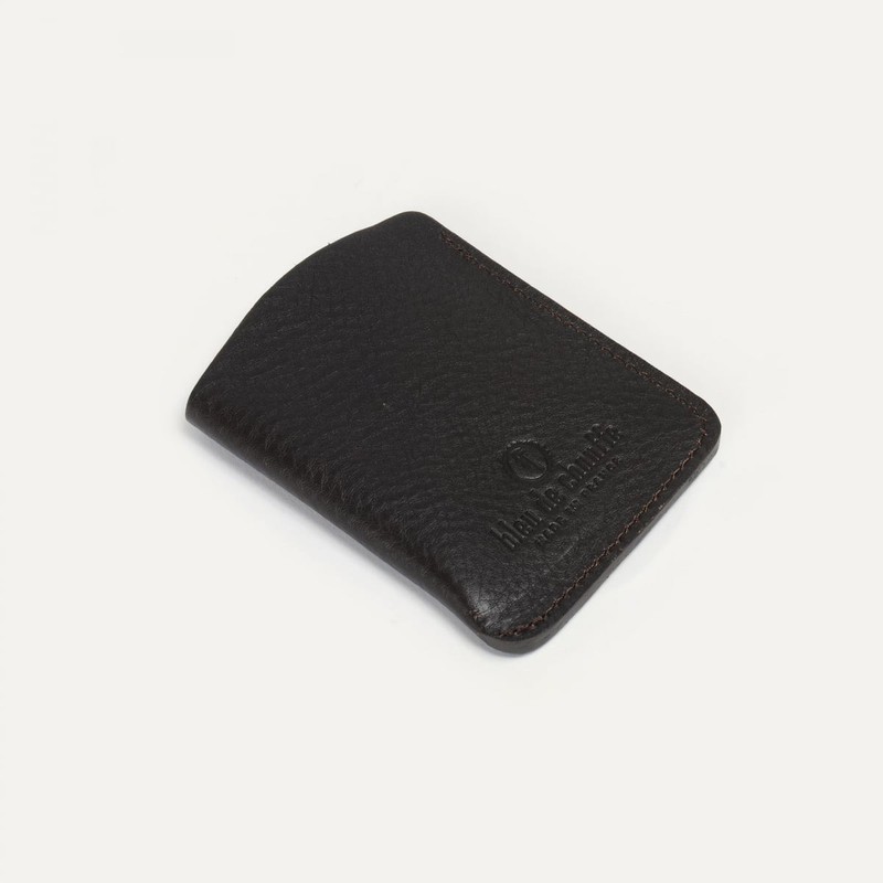 INTRO BUSINESS CARD HOLDER  -  DARK BROWN 3
