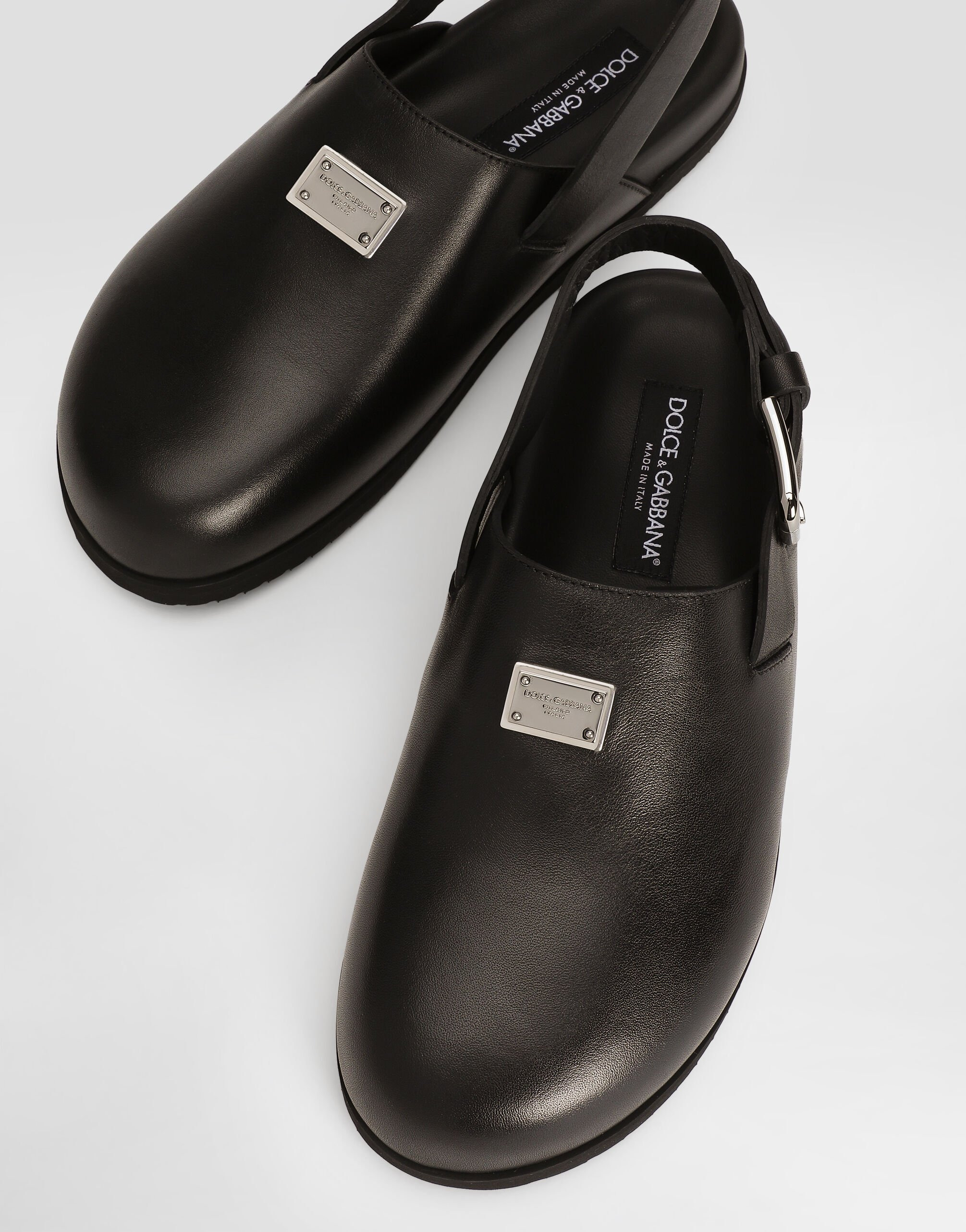 Calfskin mules - 4