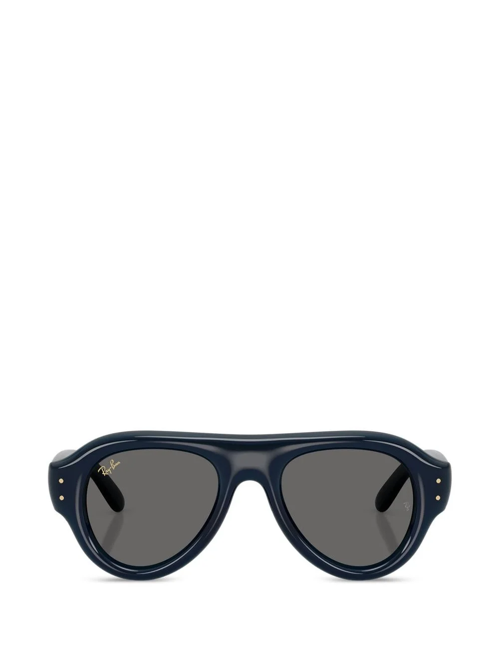 round-frame sunglasses - 1