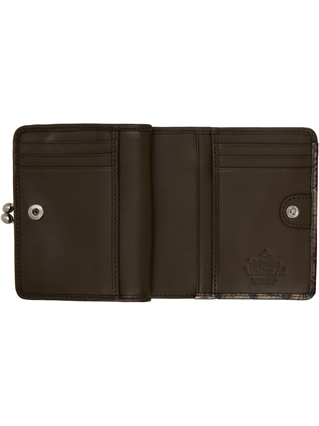 Brown Frame Pocket Wallet - 3