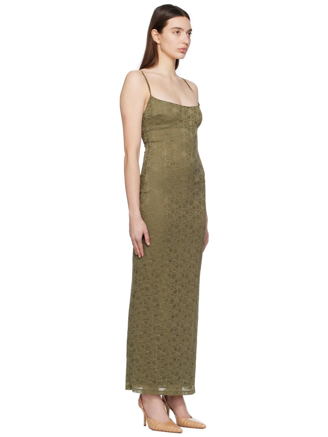 Green Thais Maxi Dress - 2
