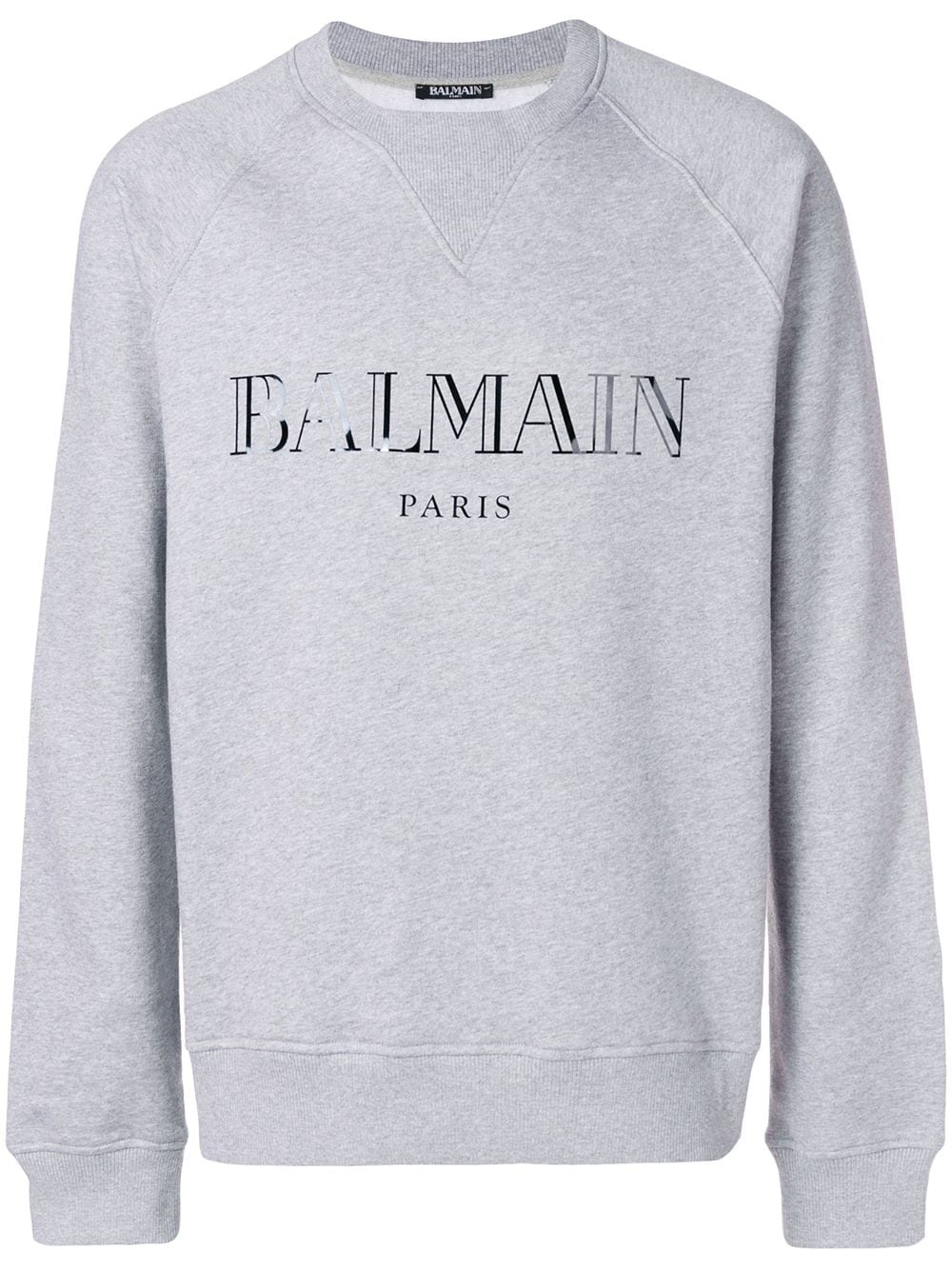 logo print sweatshirt - 1