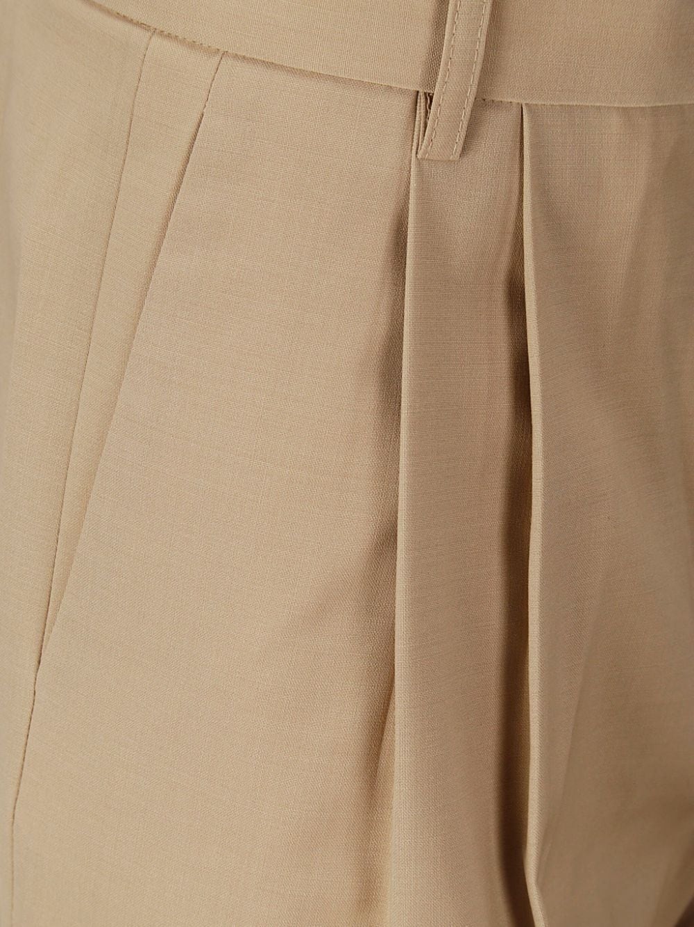 pleated slim-fit trousers - 3