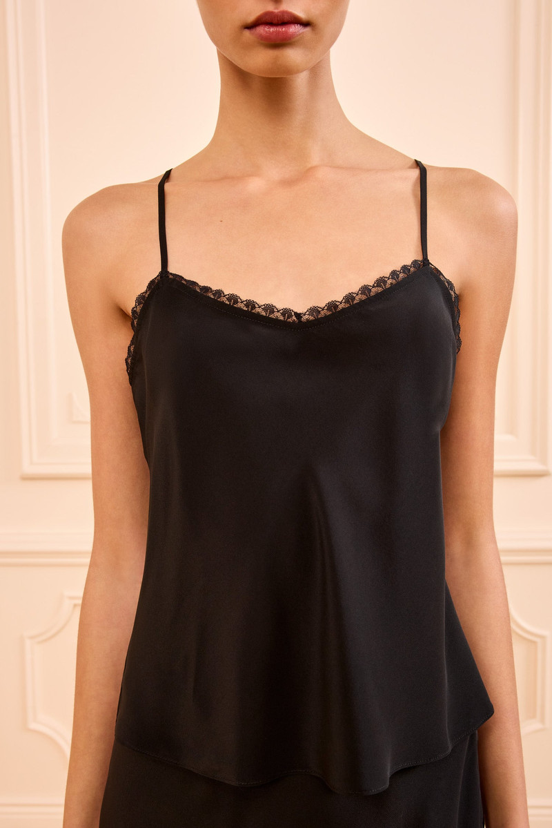 ULLA JOHNSON Idra Silk Camisole outlook