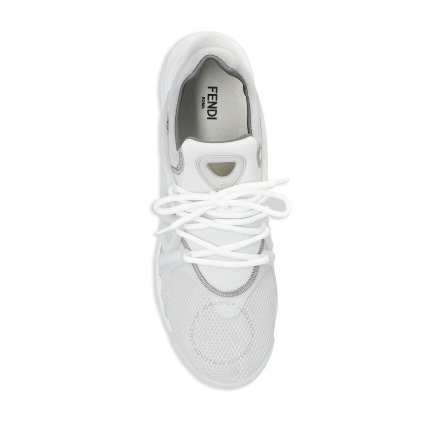 Fendi Tag Technical Mesh Running Sneakers - 4