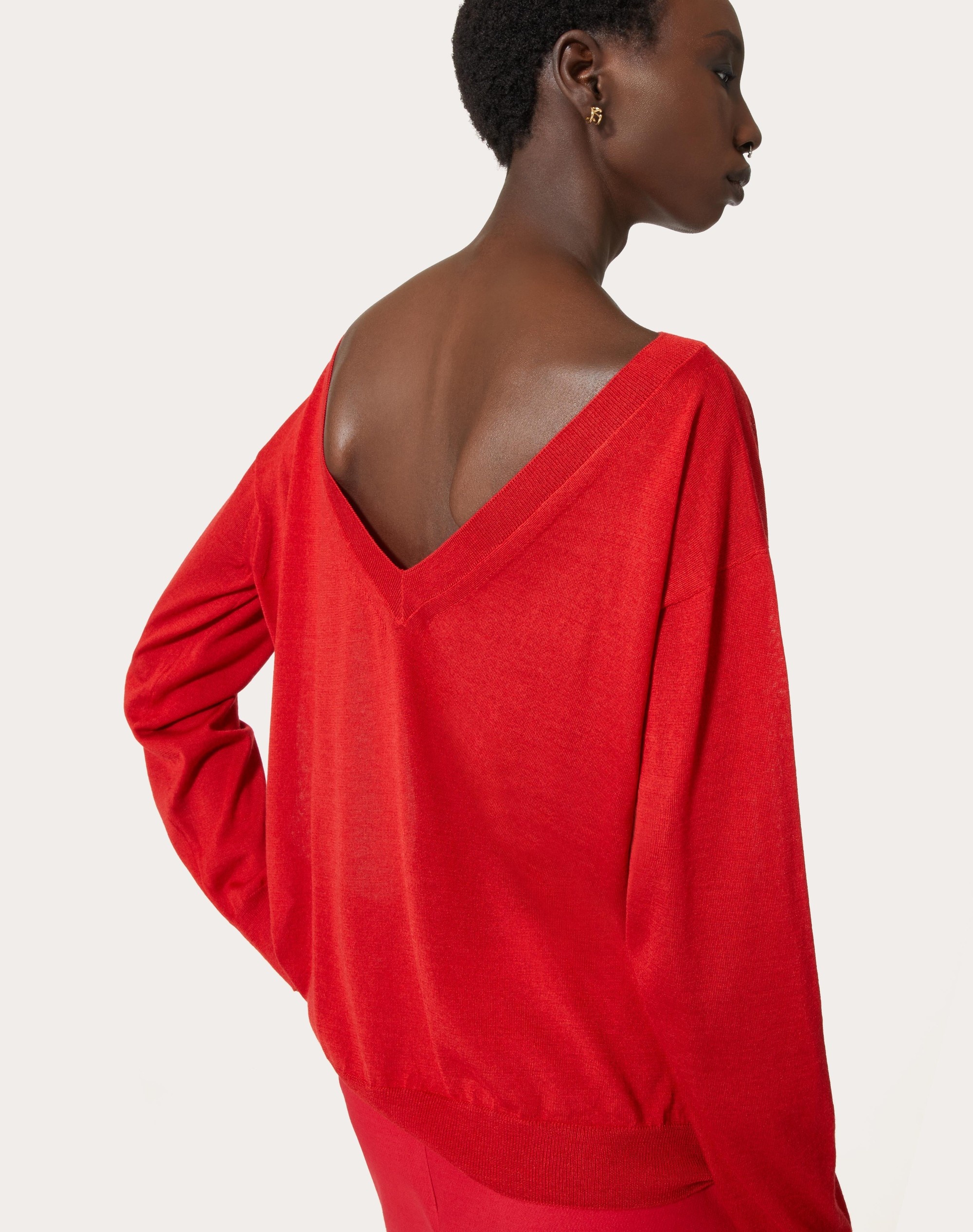 CASHMERE SILK JUMPER - 5