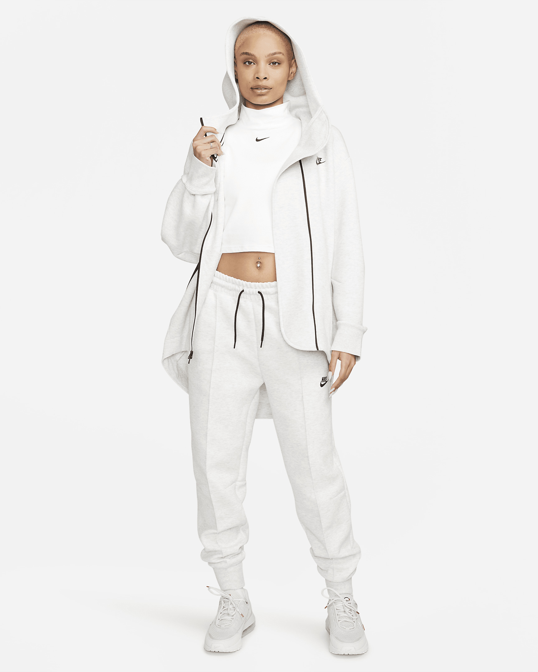Nike Sportswear Tech Fleece Women's Mid-Rise Joggers - 8