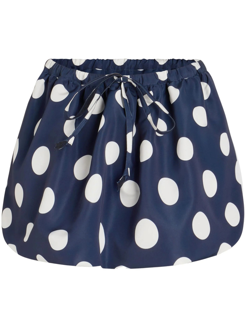 Puffy Faille Mini Skirt 1