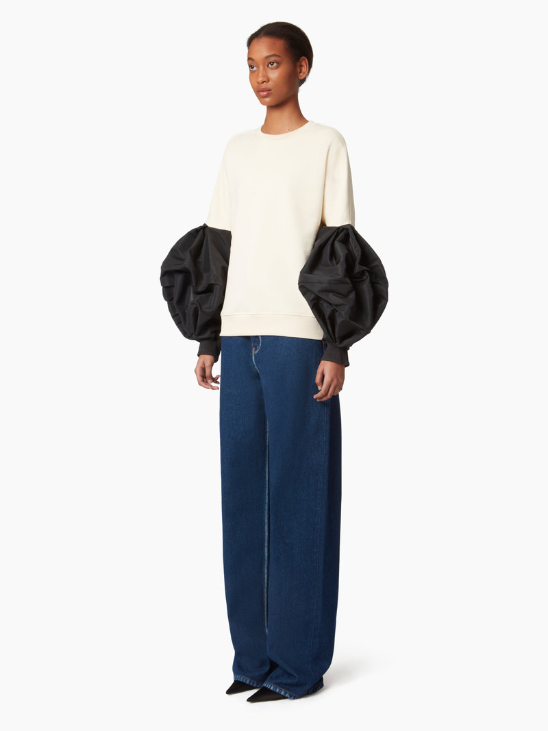 NINA RICCI KNITTED SWEATER WITH COCOON SLEEVES outlook