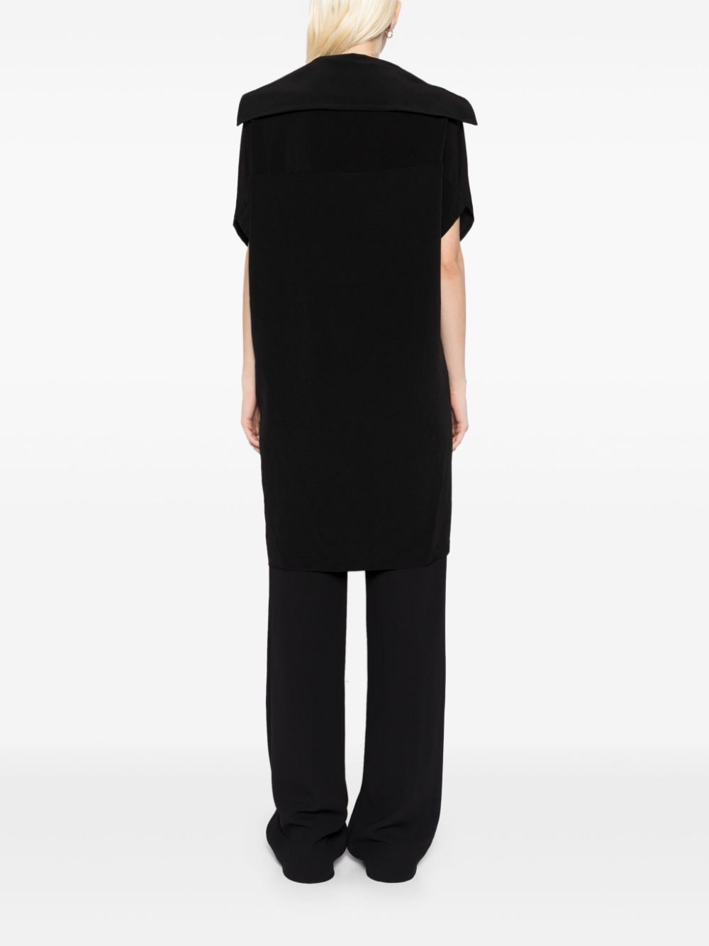 V-neck dress - 4