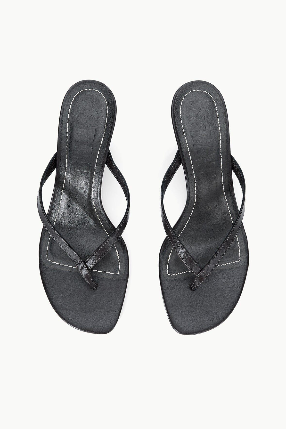 STAUD FREJA KITTEN HEEL BLACK - 4