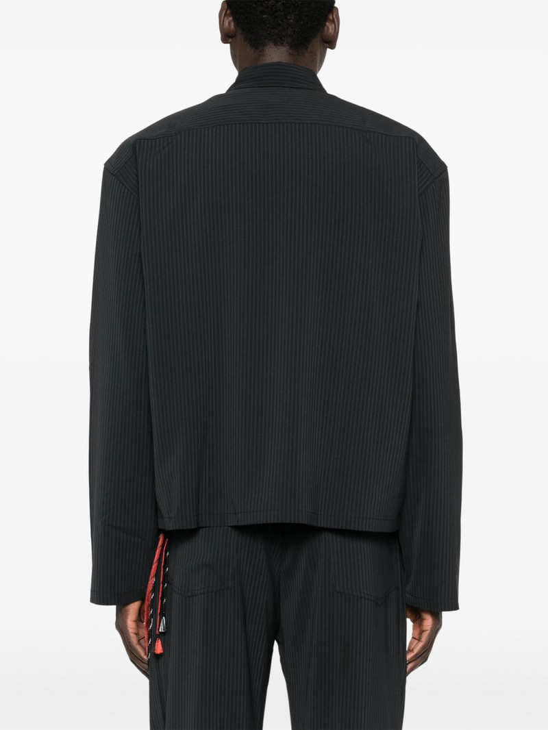 pinstripe chest-pocket shirt 4