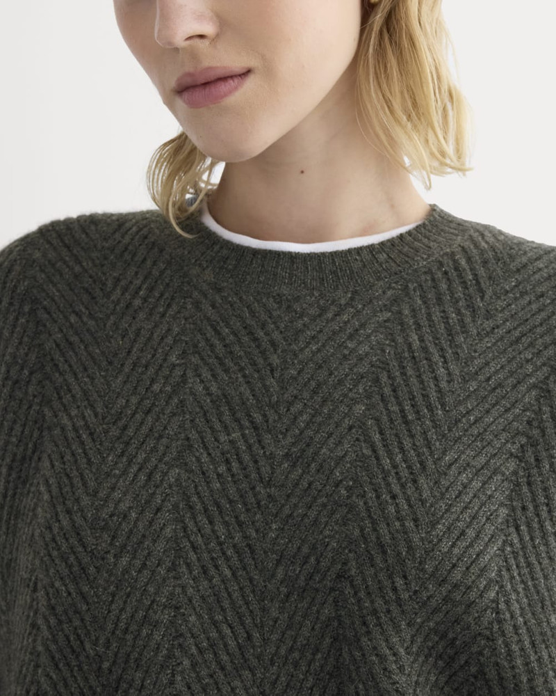 CASHMERE HERRINGBONE SWEATER 4