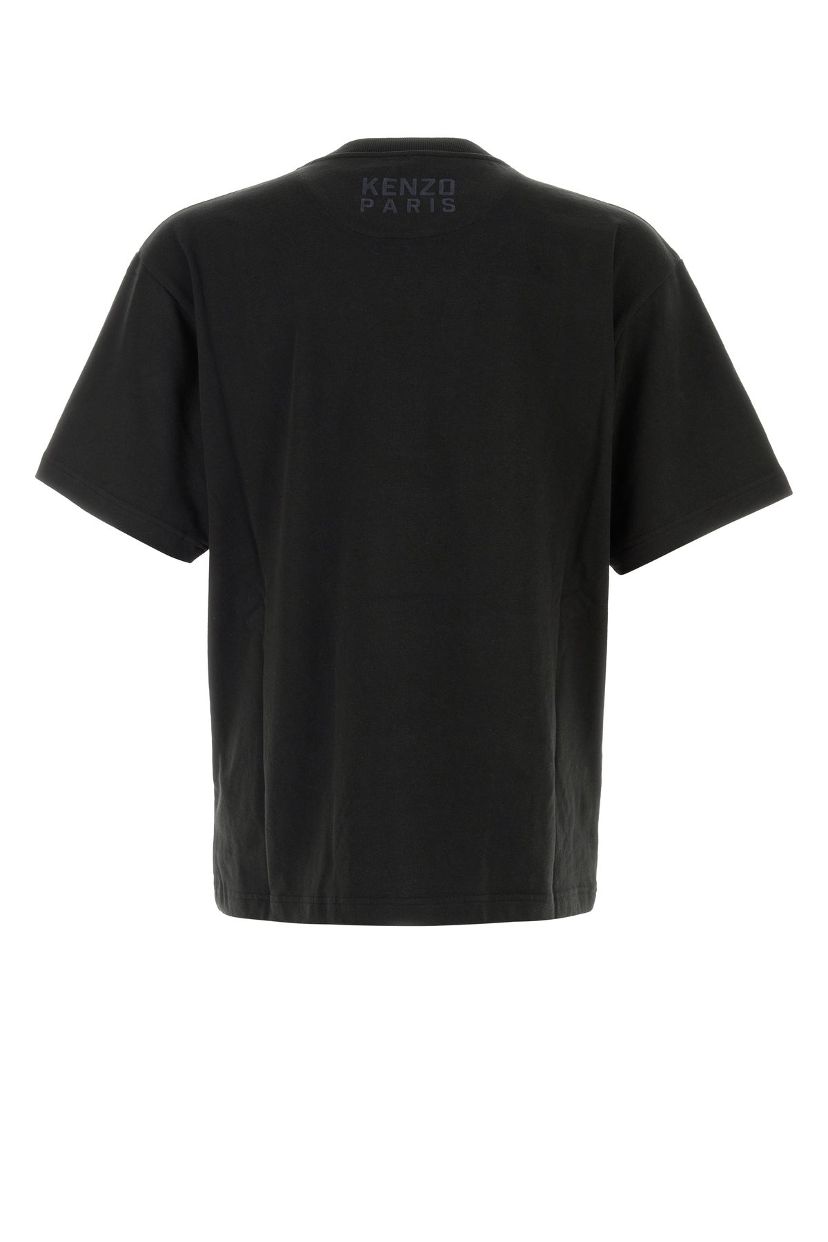 Black cotton oversize t-shirt - 2