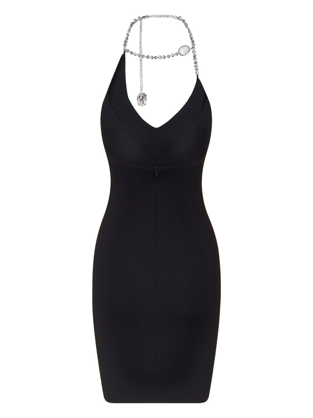 crystal-embellished minidress - 6