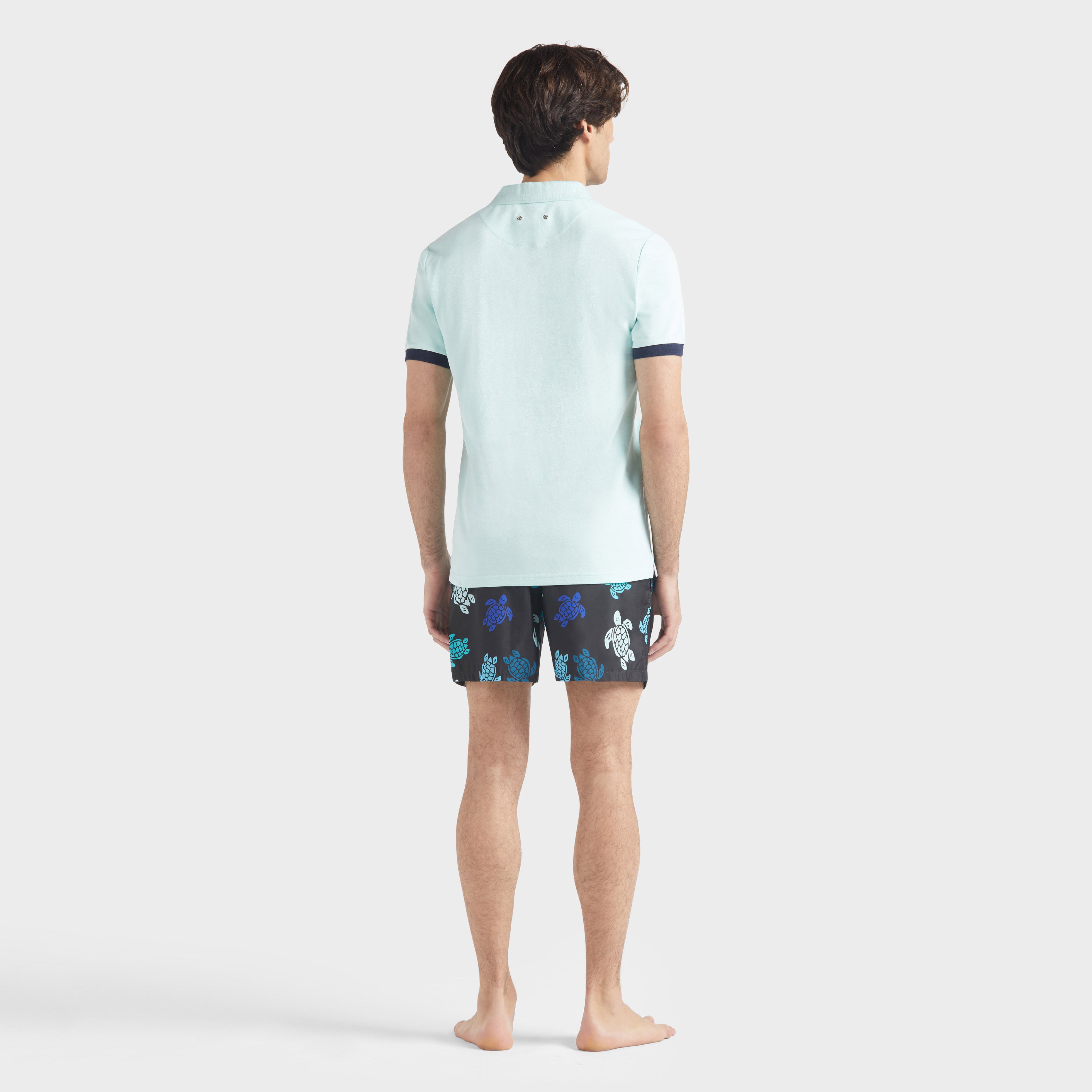 Men Cotton Polo Solid - 4