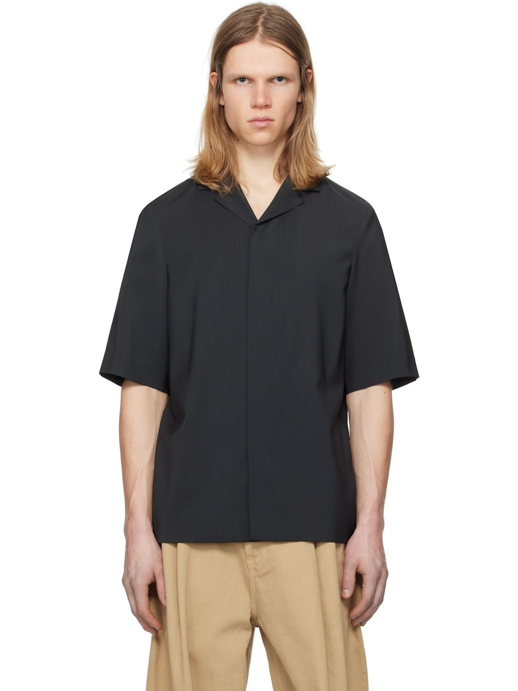 Gray Atila Tropical Shirt - 1