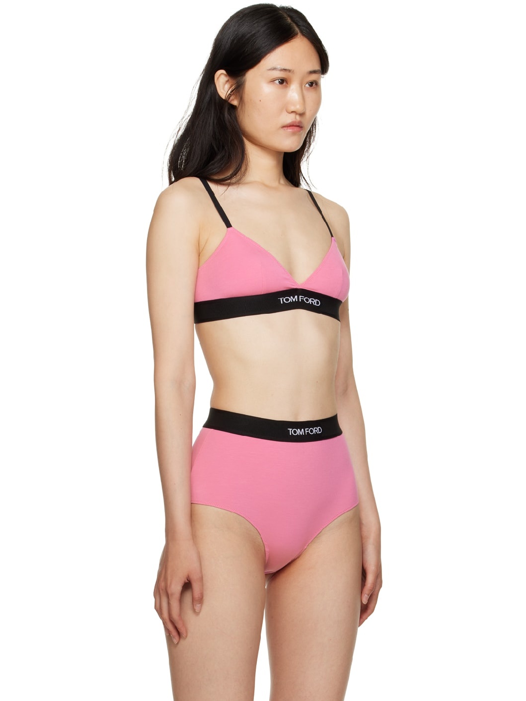 Pink Signature Bra - 2
