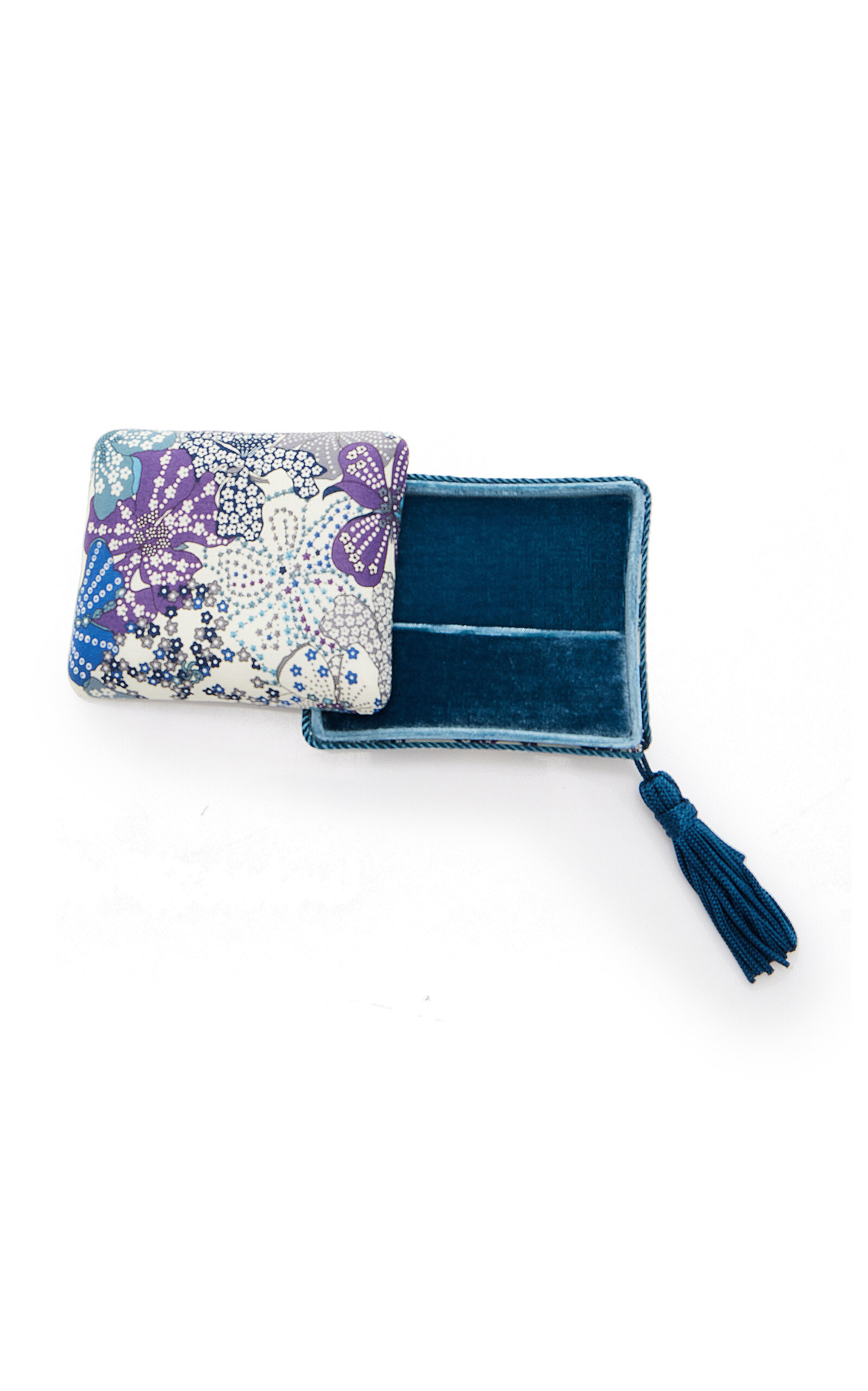 Velvet Jewelry Case blue - 5