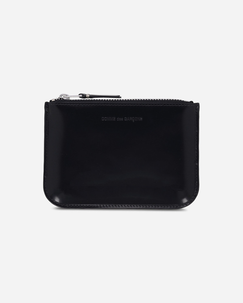Comme Des Garçons Mirror Inside Zip Pouch Black / Silver outlook