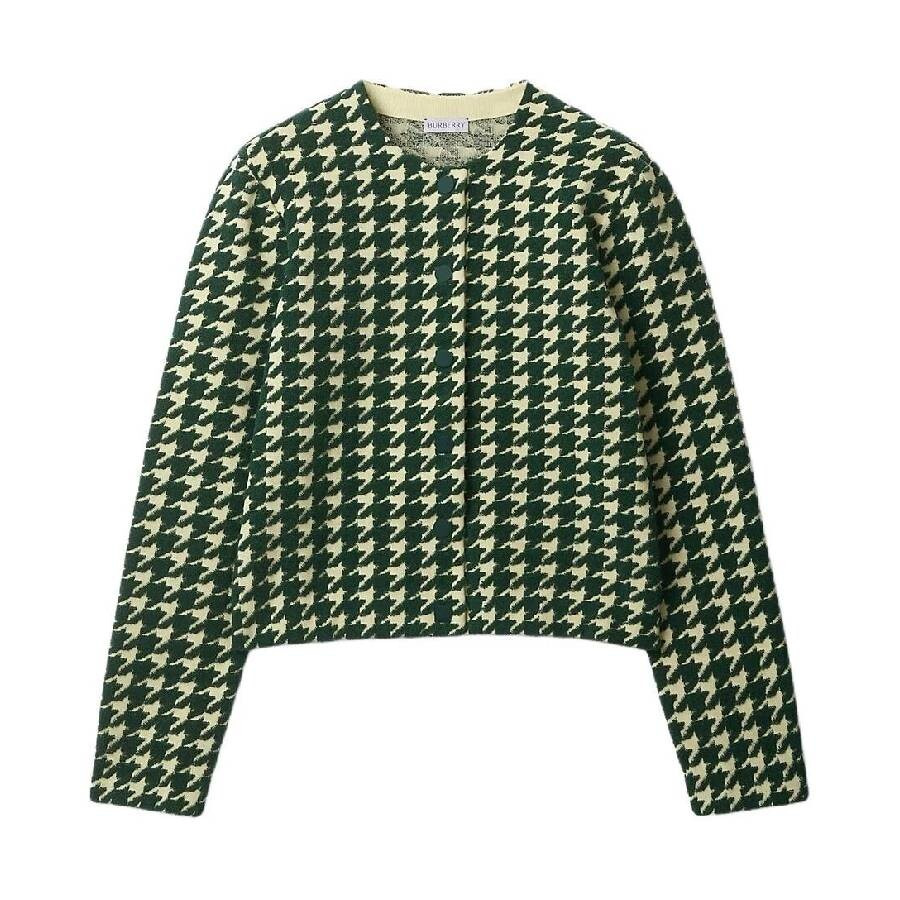 Burberry Buttoned Up Fitted Cardigan - 5