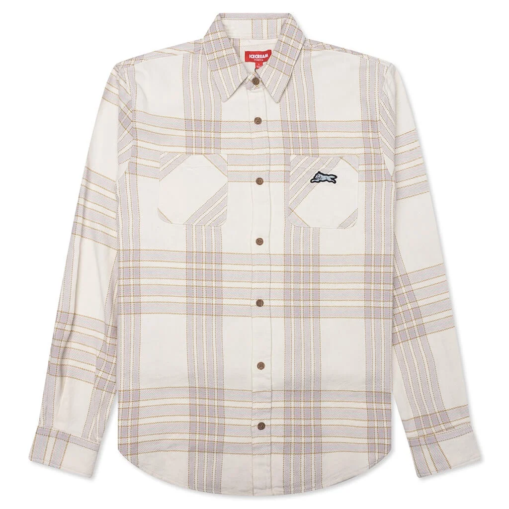 SNOW WHITE L/S WOVEN - PLAID - 1