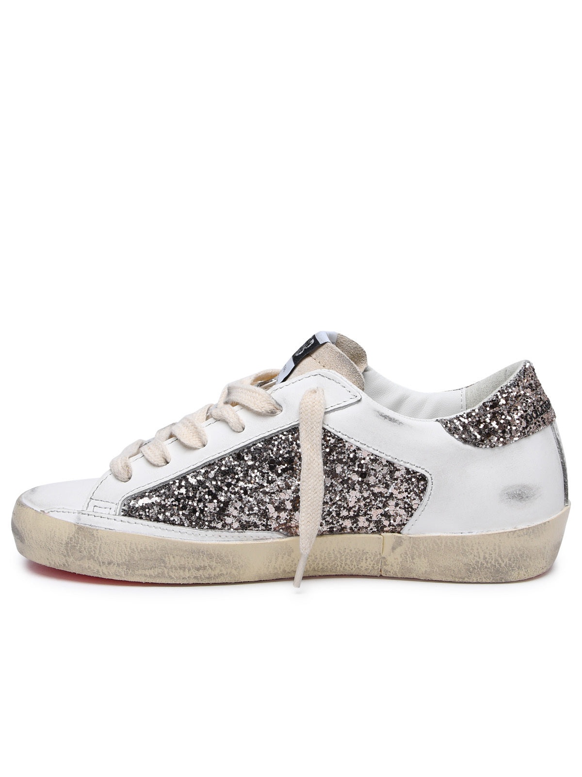 Golden Goose Woman Golden Goose 'Super-Star' White Leather Sneakers - 3