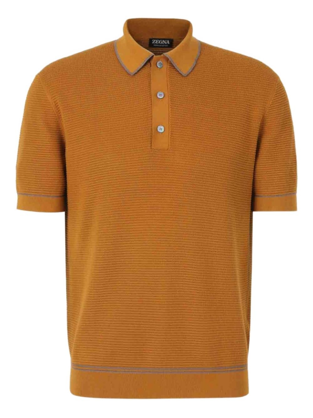 cotton polo shirt - 1