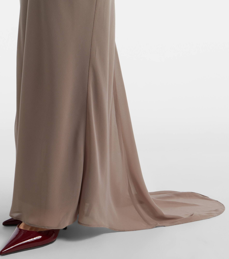 Scarf-detail maxi dress 6
