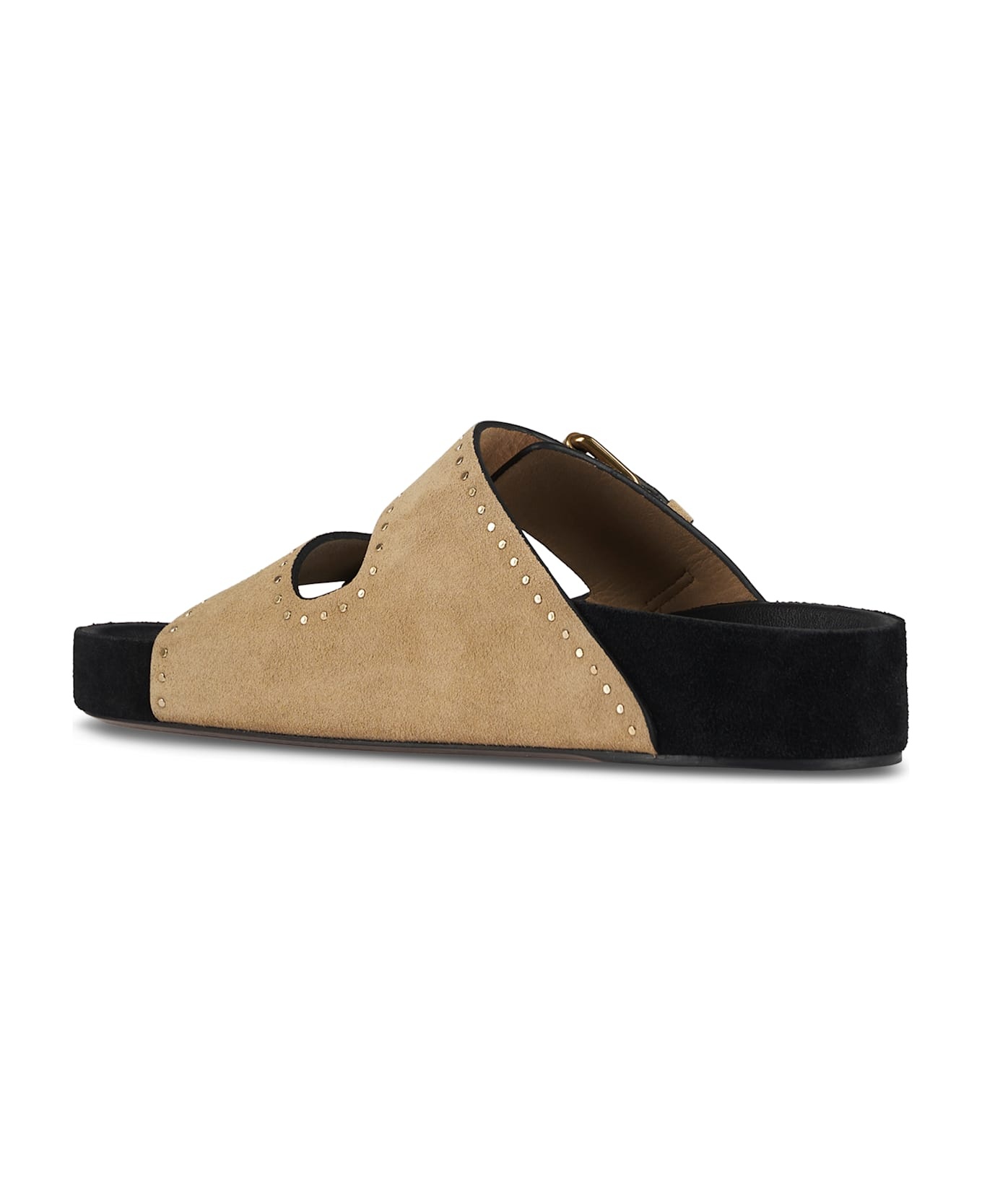 Lennyo Slip-on Buckle Sandals - 3