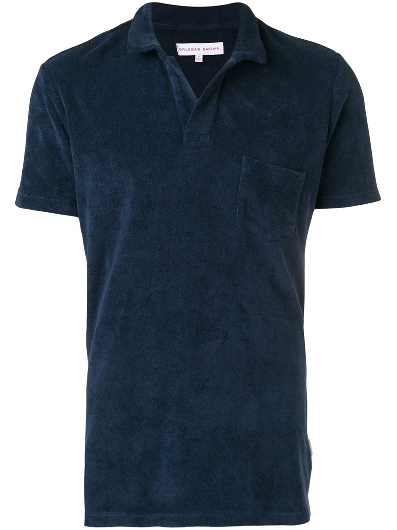 Towelling Resort polo shirt 1