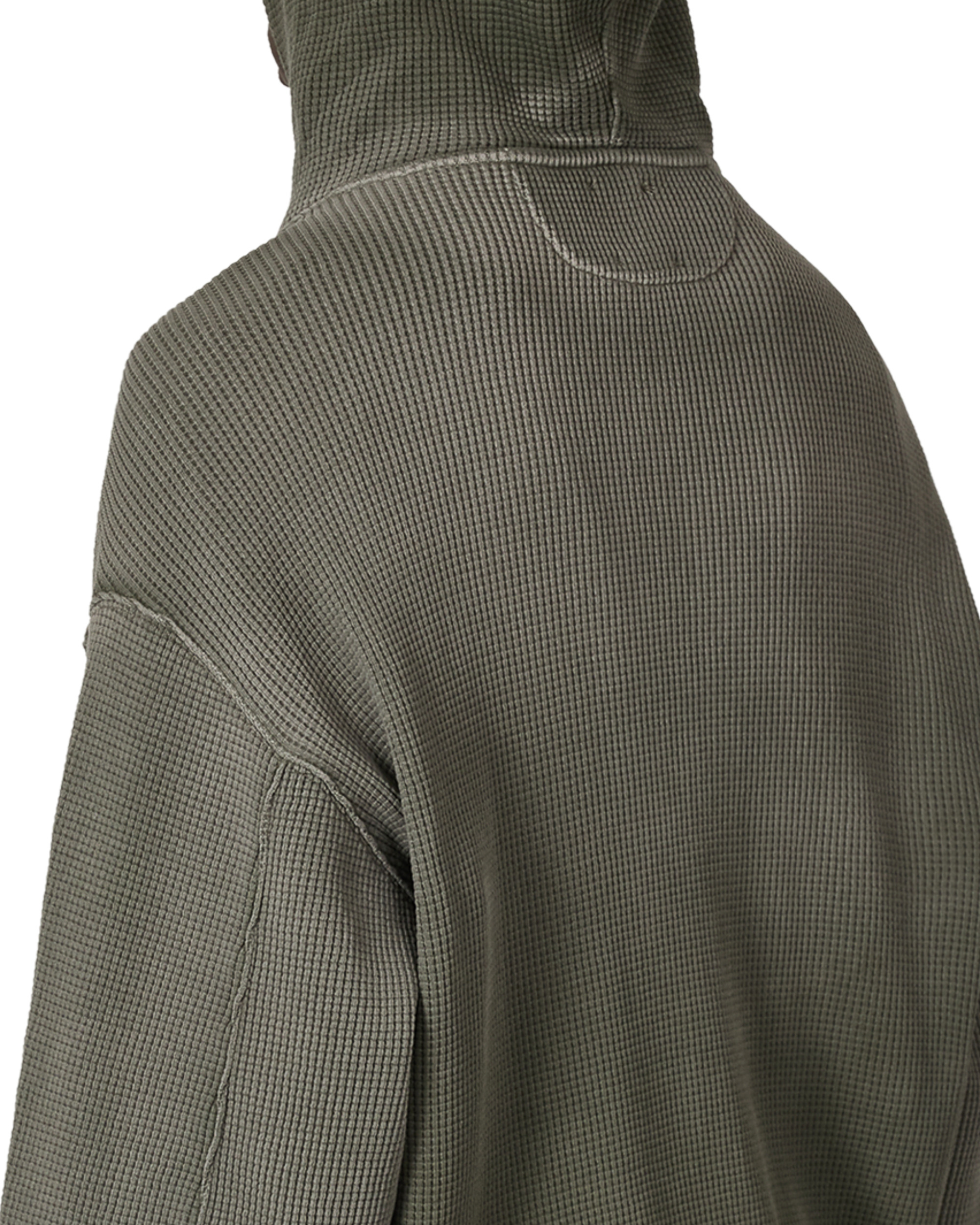 Bee Sun Faded Waffle Zip Up Hoodie - 7