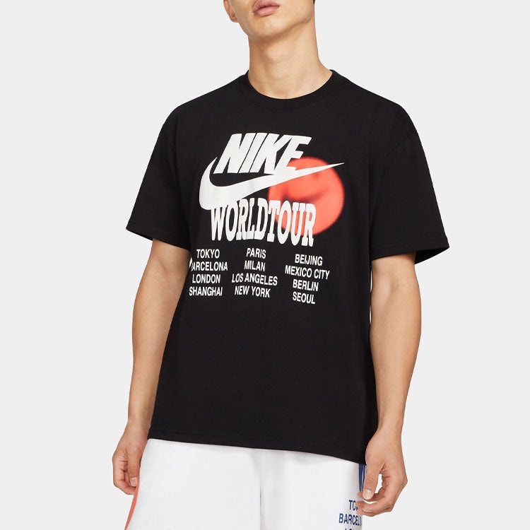 Nike AS Men's Nike Sportswear Tee WORLD TOUR Black DA0938-010 - 4