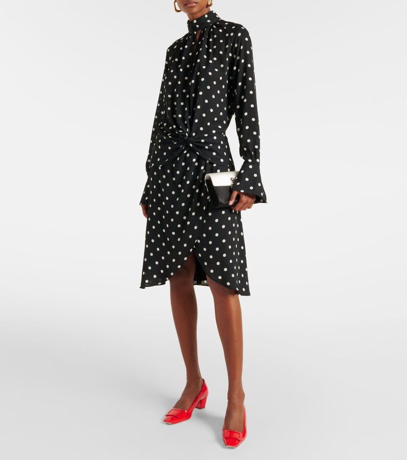 Roger Vivier Belle Vivier 45 patent leather slingback pumps outlook