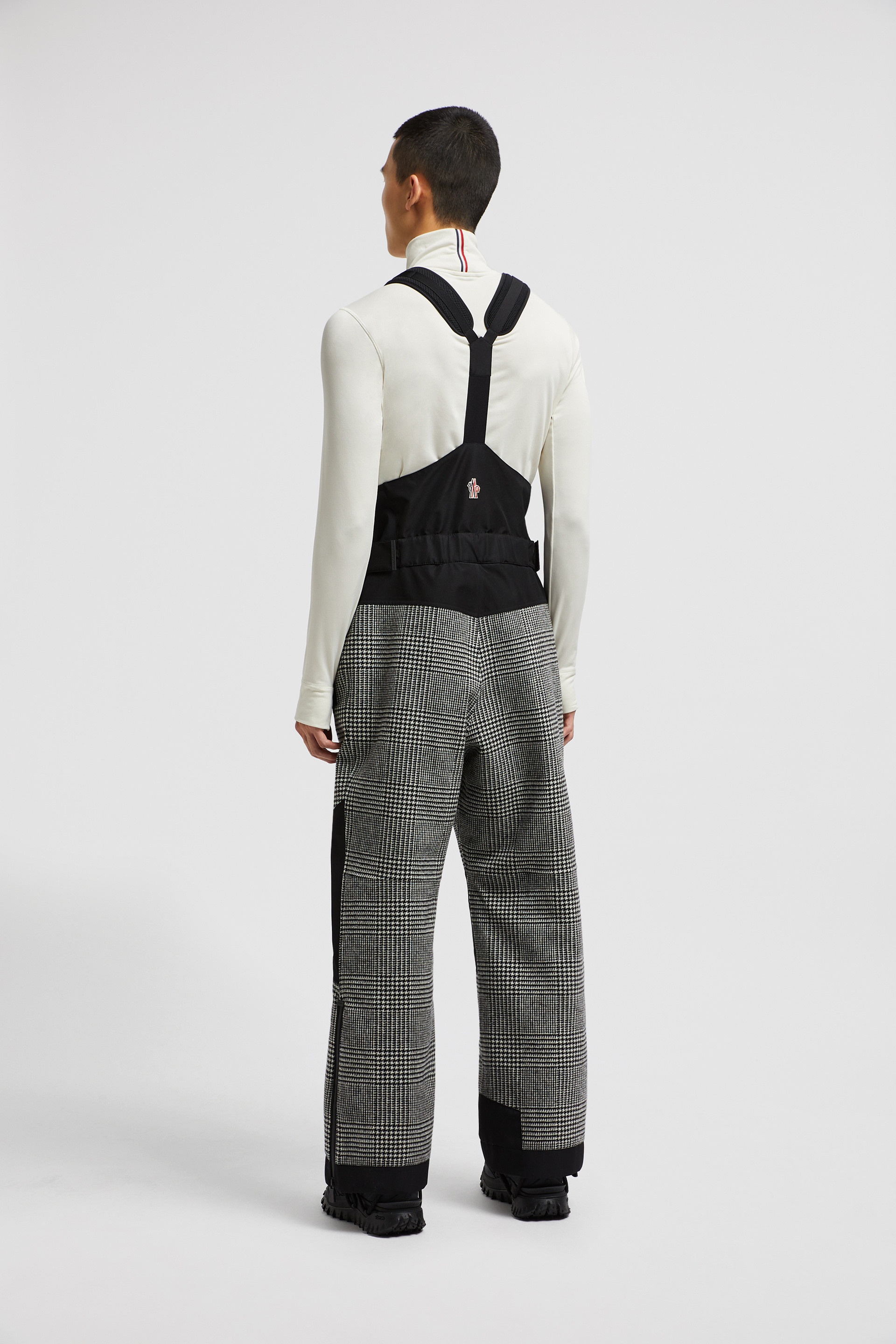Padded Technical Wool Ski Bib - 5