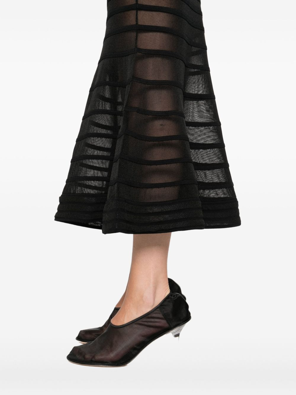 Vallarie ribbed midi dress - 5