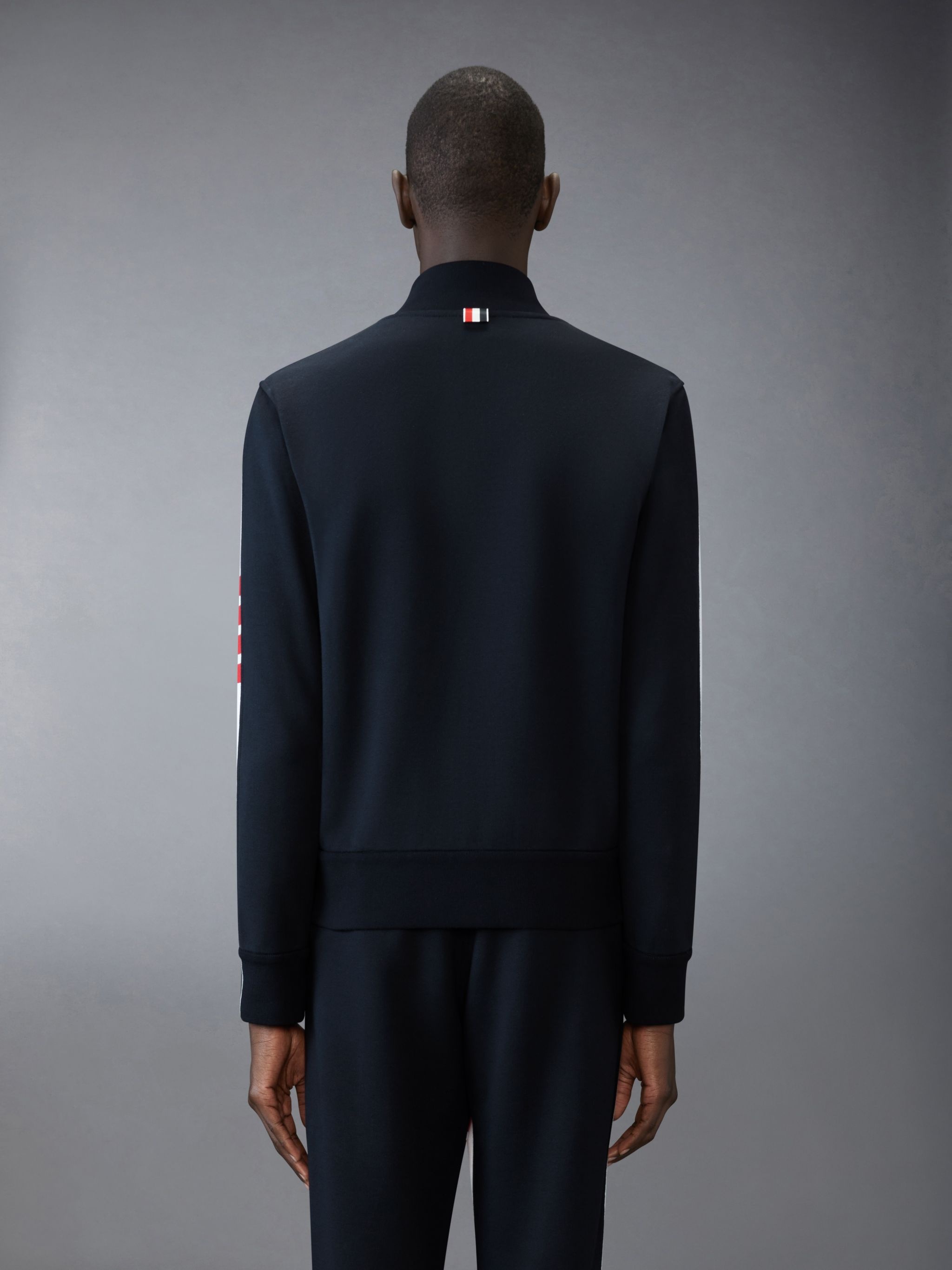 COTTON COLOR BLOCK BOMBER JACKET - 2